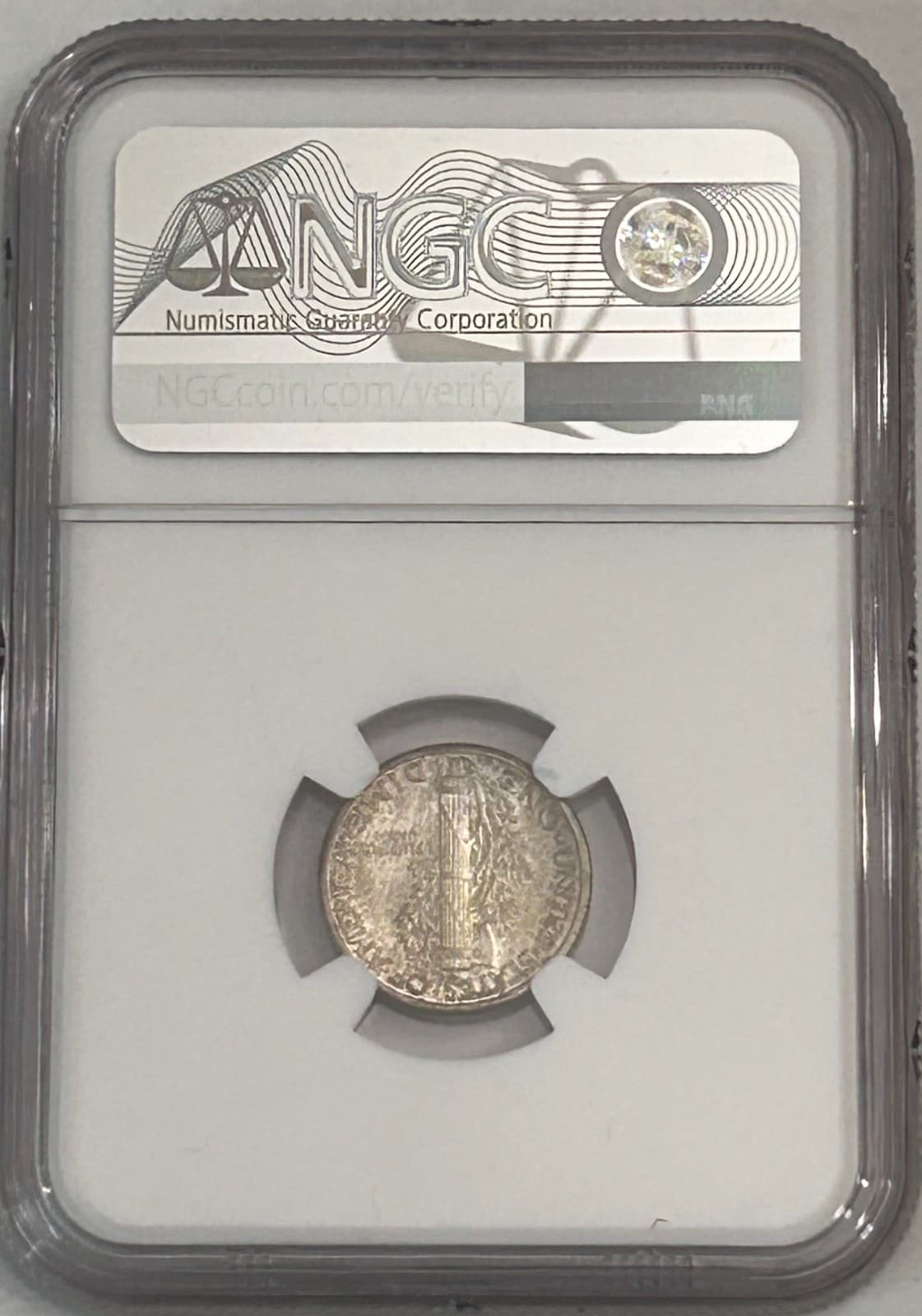 1934 P Mercury Dime NGC MS 62   90% Silver Super Coin! 2