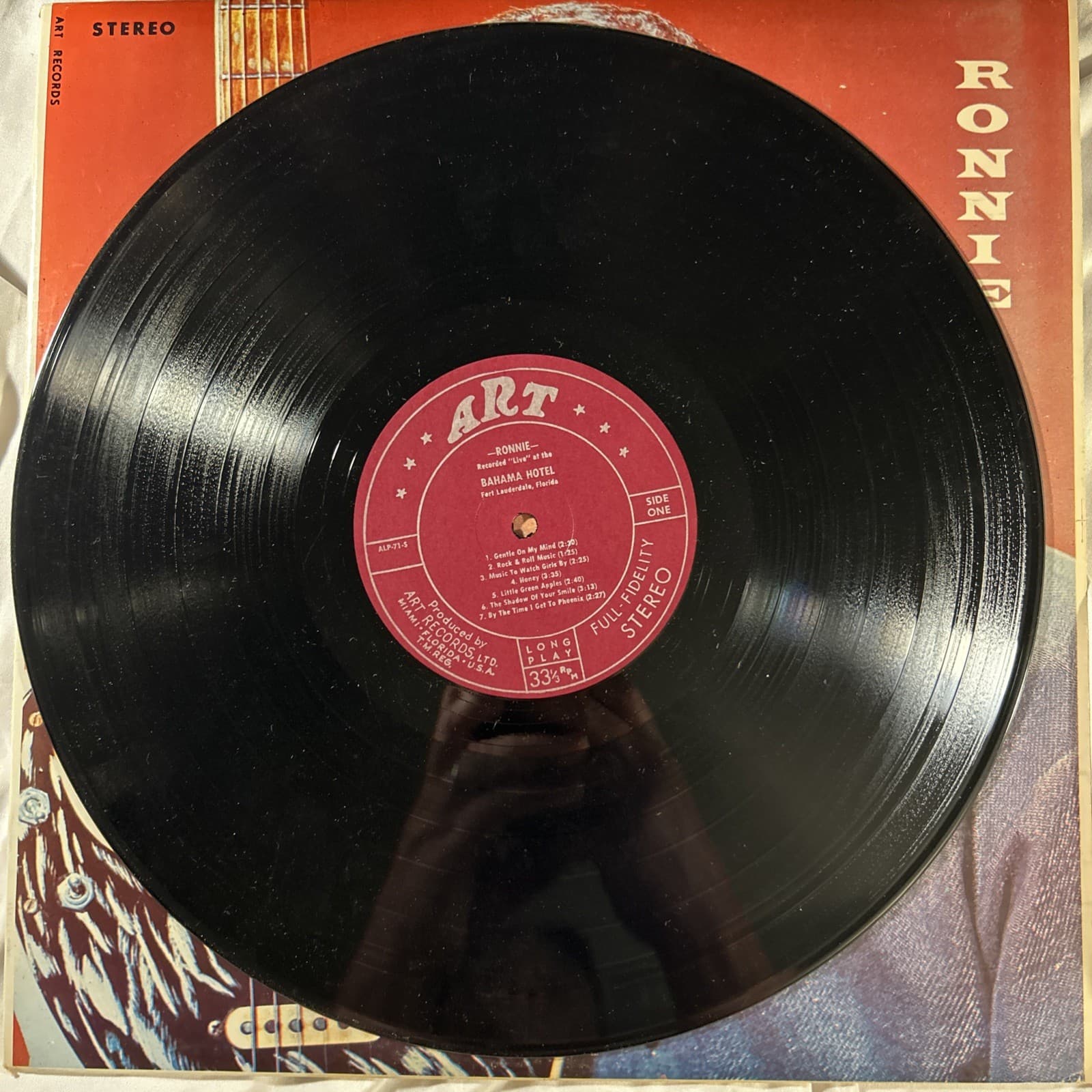 Ronnie Prophet Vinyl Record Volume Three Signed Autograph 6