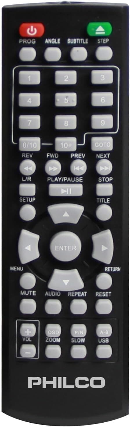 Philco PHD1001 DVD Player Progressive Scan Digital Audio Output w/ Remote 4