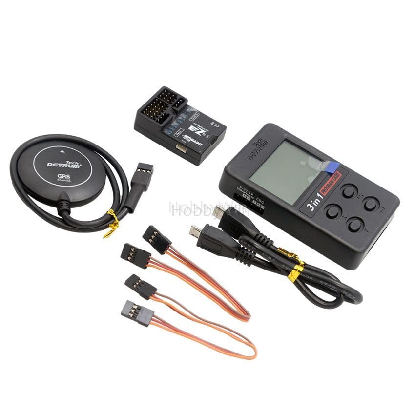 Detrum Z3 Lite Flight Controller GPS & Program Card for Electric RC Airplanes 2