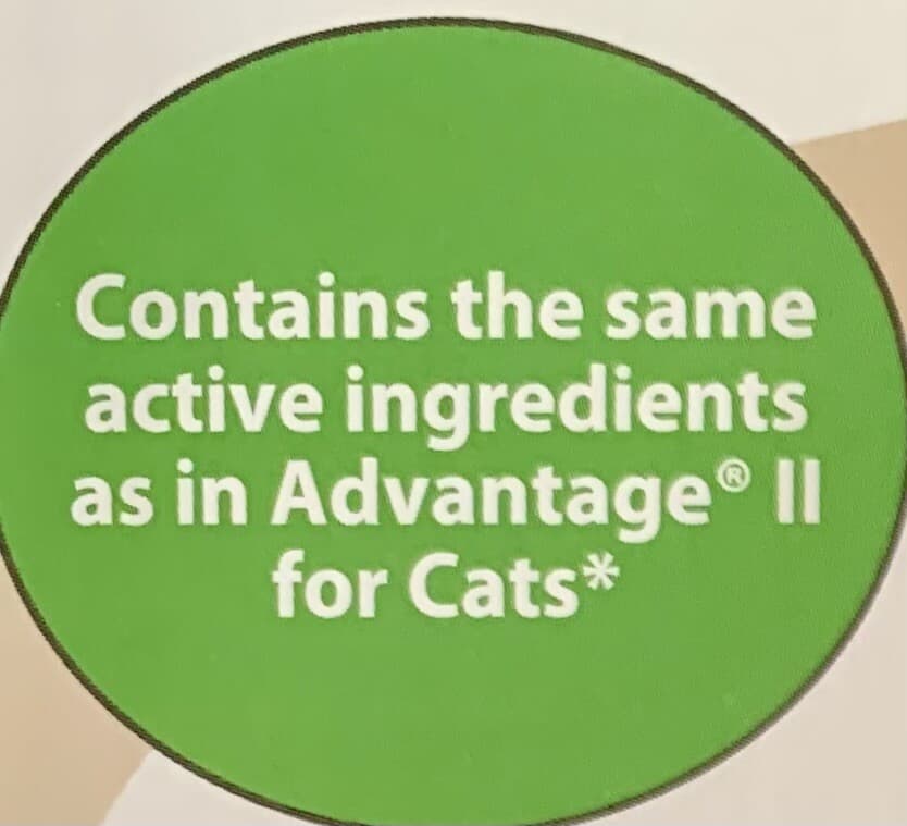 Combiva II for Cats over 9 lbs, 3 vials, same active ingredients as Advantage II 3