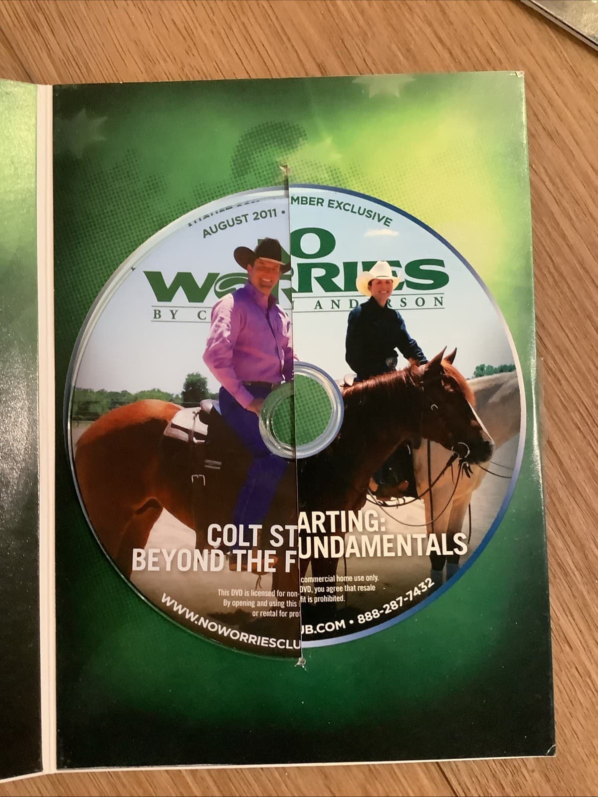 No Worries by Clinton Anderson 3 DVDs Colt Starting Foul Fundamentals 2011-2012 6