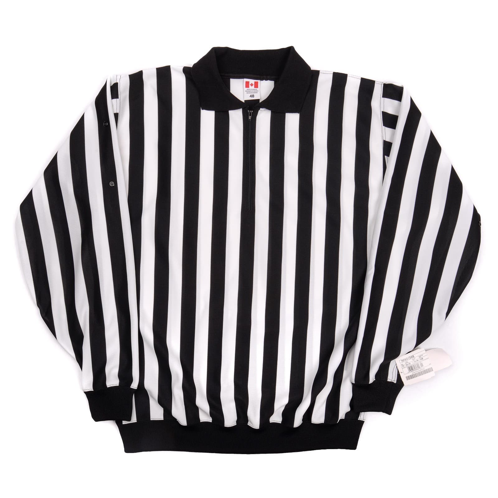 NWT CCM Hockey Senior/Adult Pro 150 Referee Jersey w/ Snaps Size 48 MPRO150S