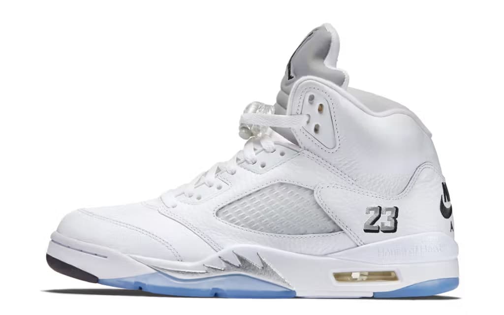 Men's Jordan 5 "White Metallic" (2026) Size US 7-12 4