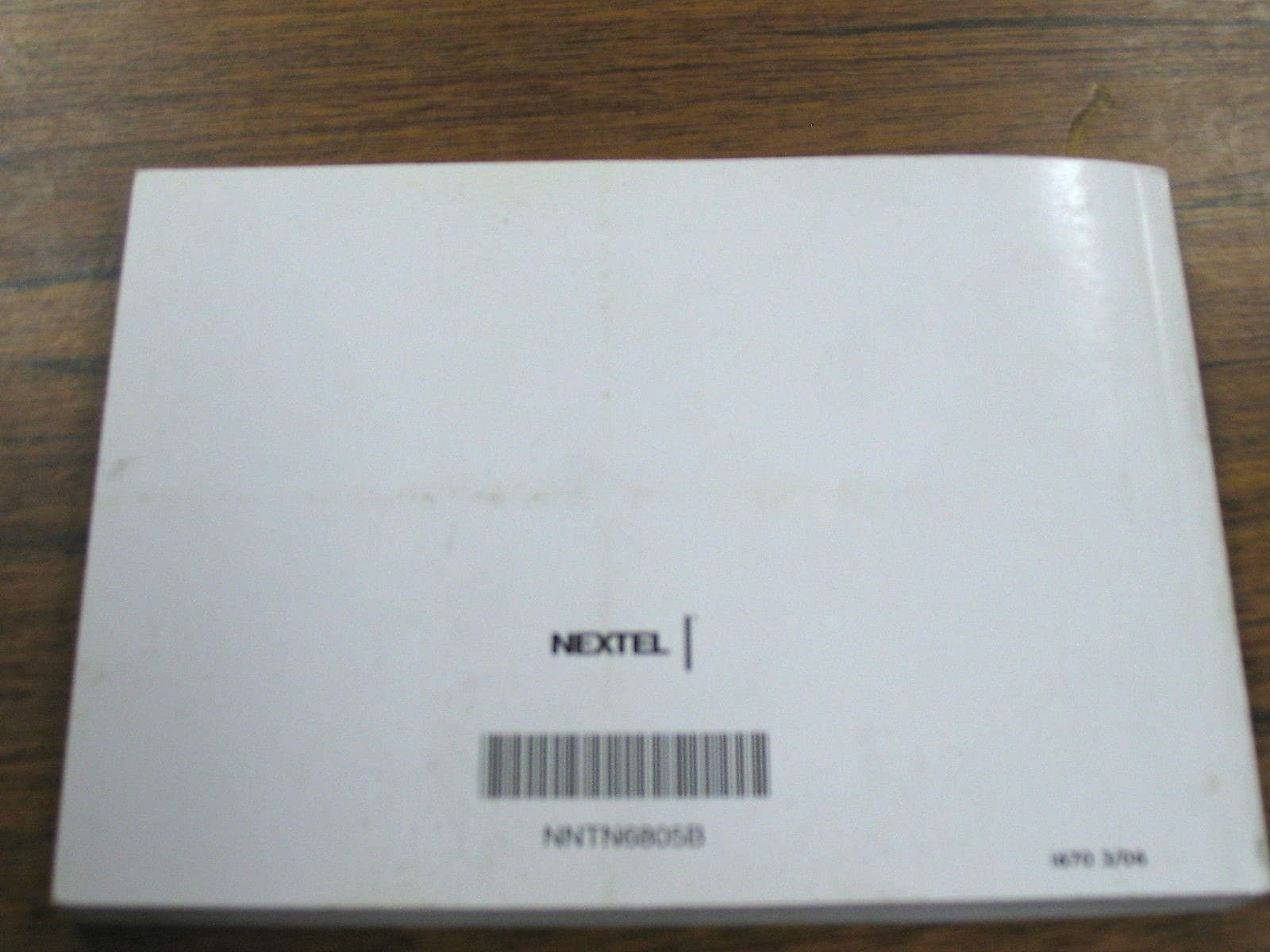 MOTOROLA Nextel i670 Mobile Cell Wireless Flip Phone User Manual Guide Book 2