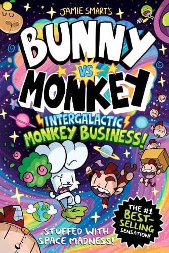Jamie Smart Bunny vs Monkey: Intergalactic Monkey Busines (Hardback) (UK IMPORT)