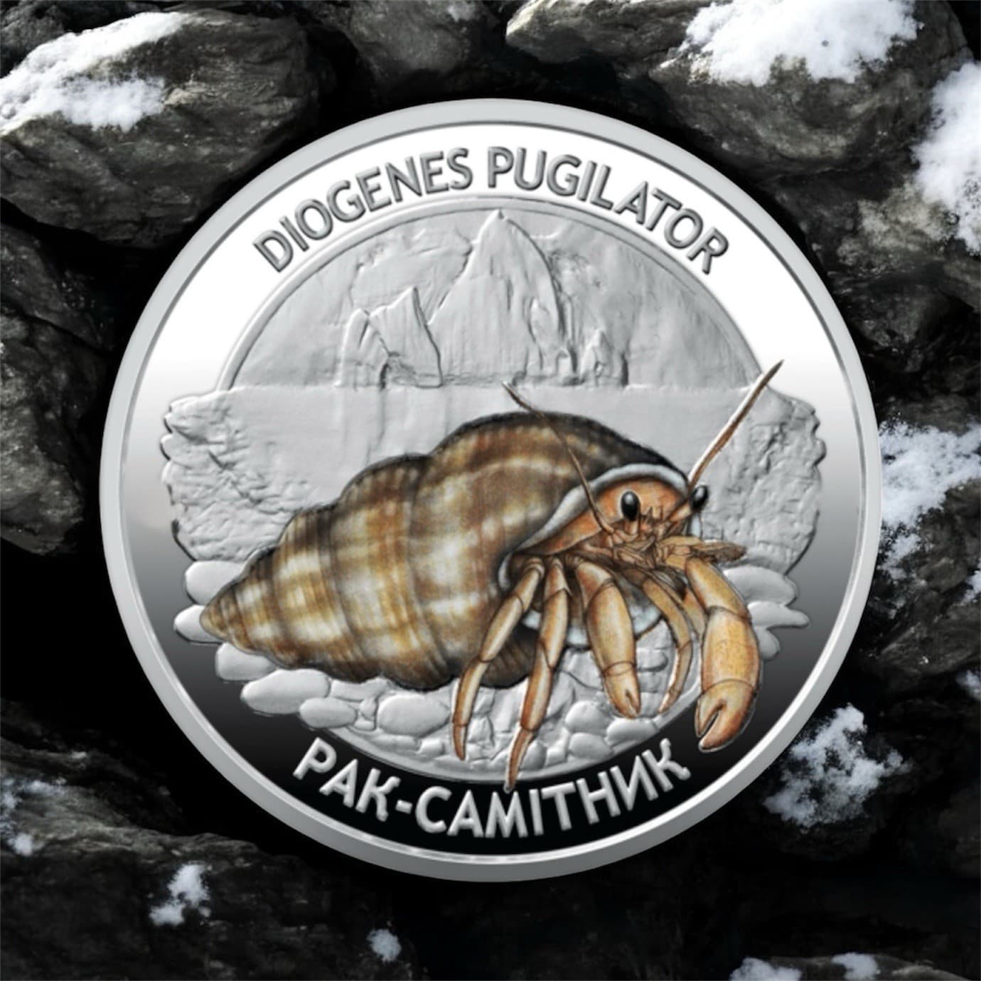 New Set of two commemorative coins`Inhabitants of the deep sea` 3