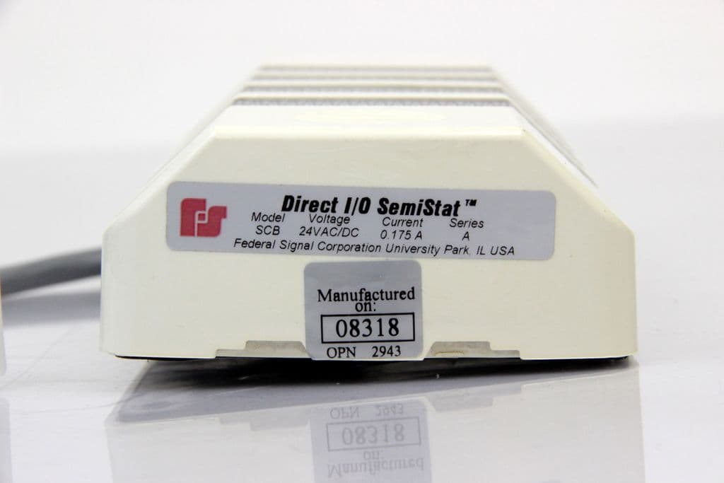 Federal Signal SCB-024QC Direct I/O SemiStat LED Signal Light Status Indicator 2