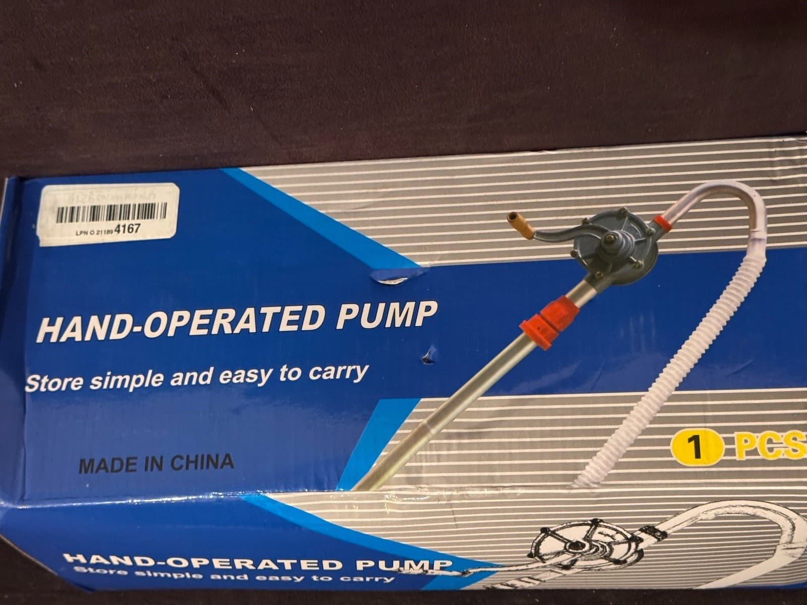 Hand-Operated Pump - Model: YB80-25