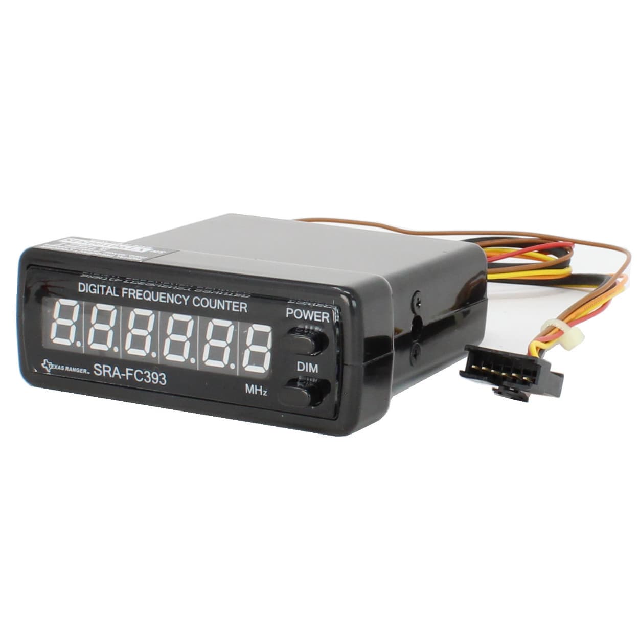 TEXAS RANGER SRA-FC393 6-DIGIT COMPACT FREQUENCY COUNTER w/ BLUE LED DISPLAY NEW 3