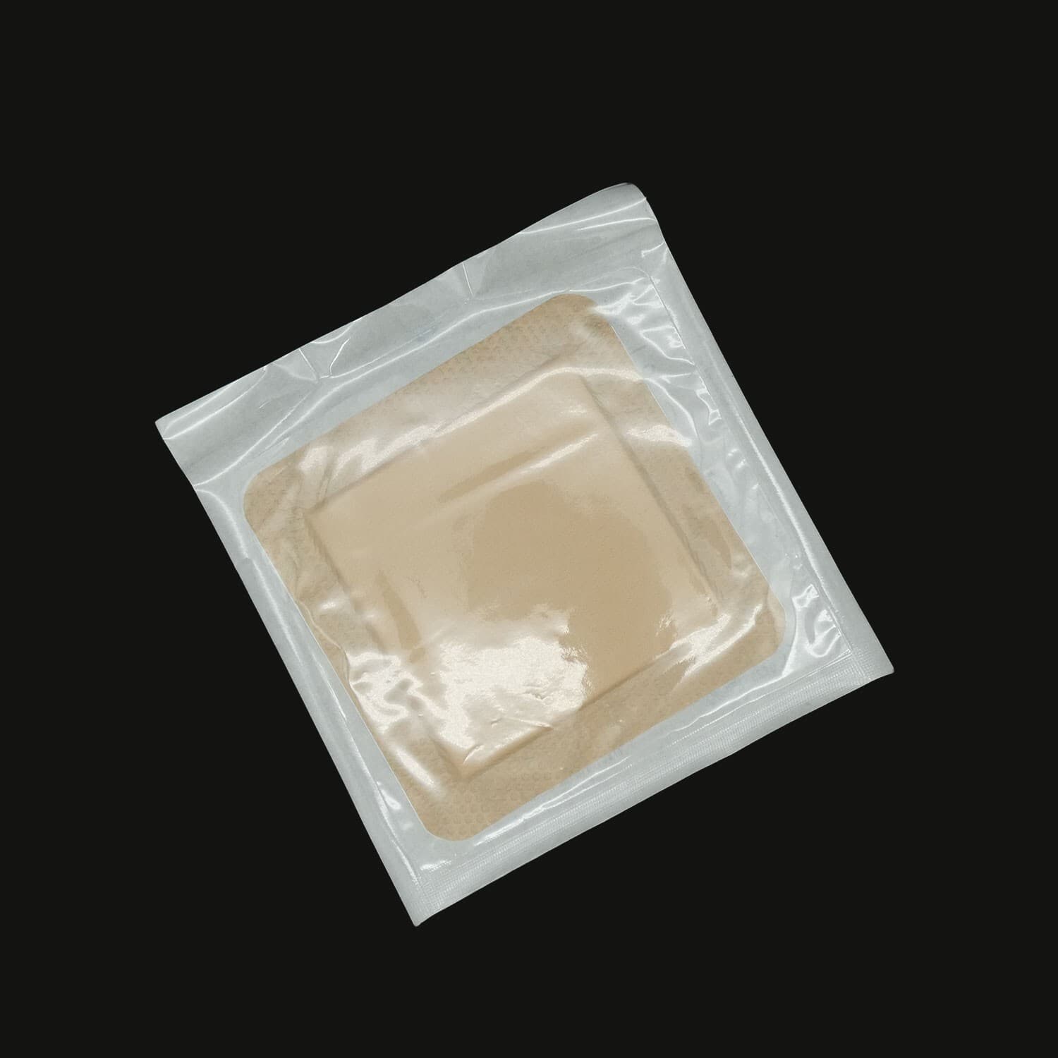 Silicone Foam Dressing (with Border), 6" x 6", 30/pack 3