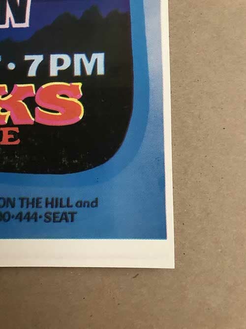 Beck Red Rocks May 22nd 1997 Ultra Rare Promoters Poster Vintage 1st Edition  4