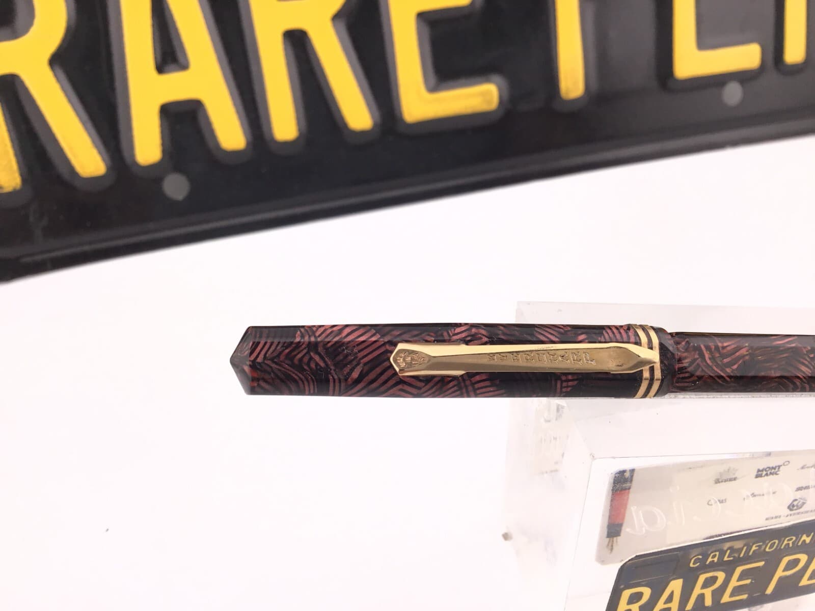 Vintage WAHL EVERSHARP Doric STENOGRAPHER Fountain Pen Celluloid 14K M nib NEW 3