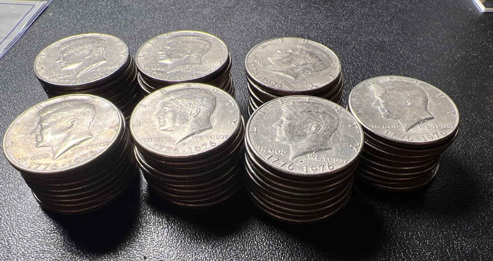 1776-1976 Kennedy Bicentennial Half Dollar Circulated Free Shipping! 2