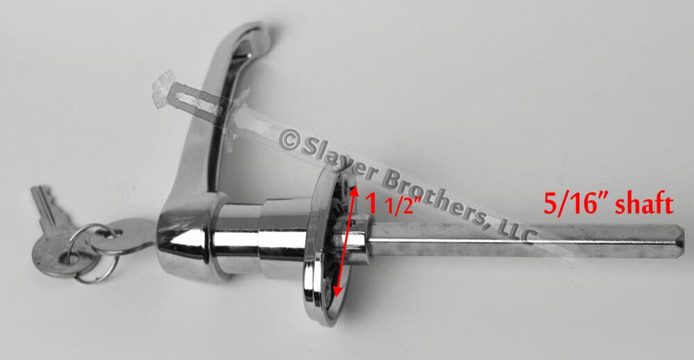 Ford / New Holland E3NN9422401AA Locking Door Handle 2