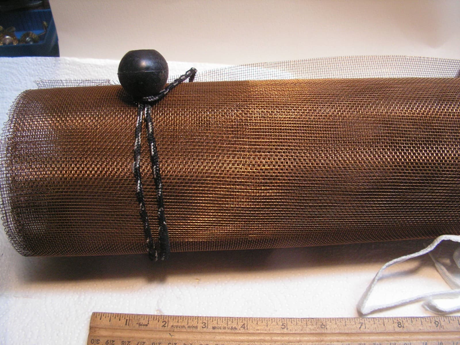 Mesh Brass Woven Wire Mesh/Screen 6-foot 3 inches x 28 inches Wide 14 x 16 Mesh 4