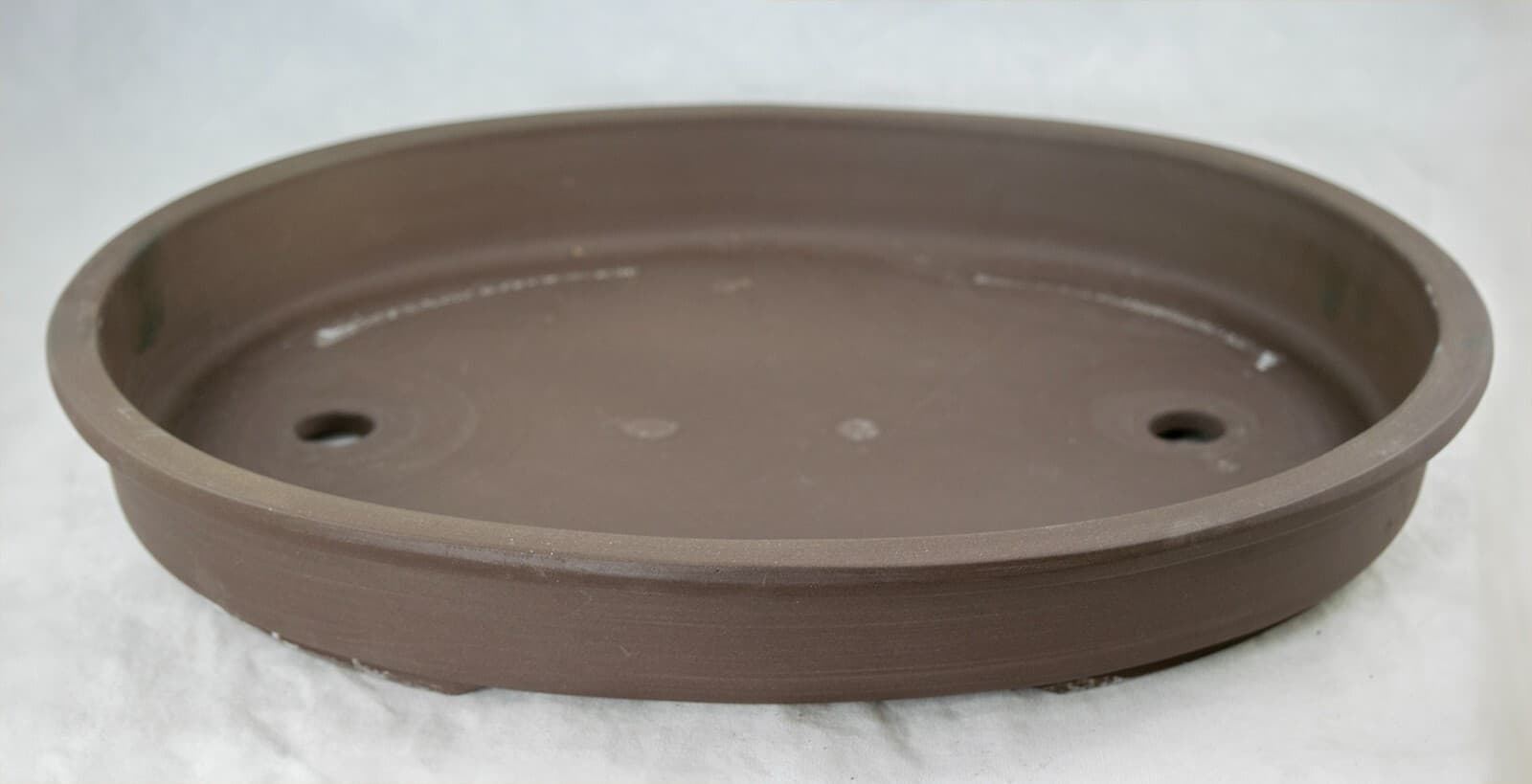 Japanese Yokkaichi Clay Unglazed Bonsai Pot, Cactus Planter + Mesh 13" - 16"