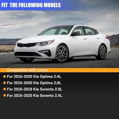 Sorello VS50892 22441-2GGB0 Engine Valve Cover Gasket Set Compatible with Kia  4