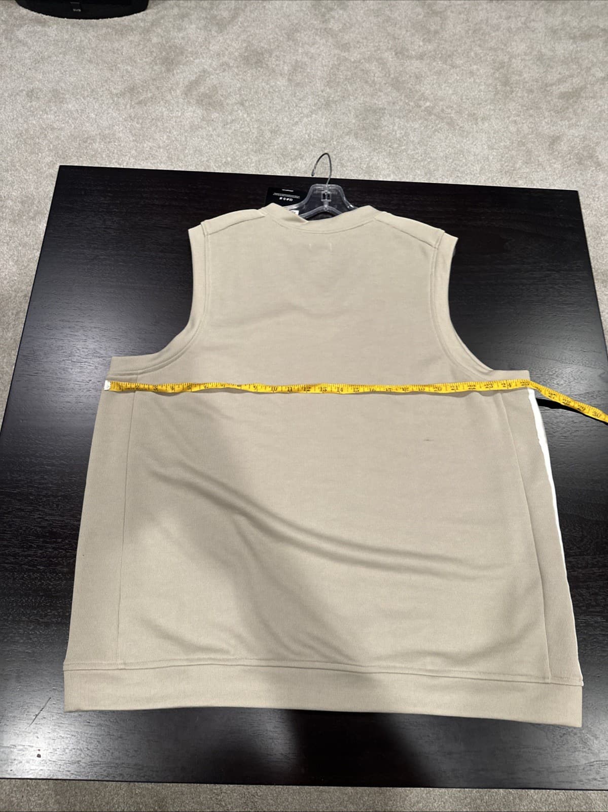 adidas men Ultimate365 Tour Vest Beige NWT 6