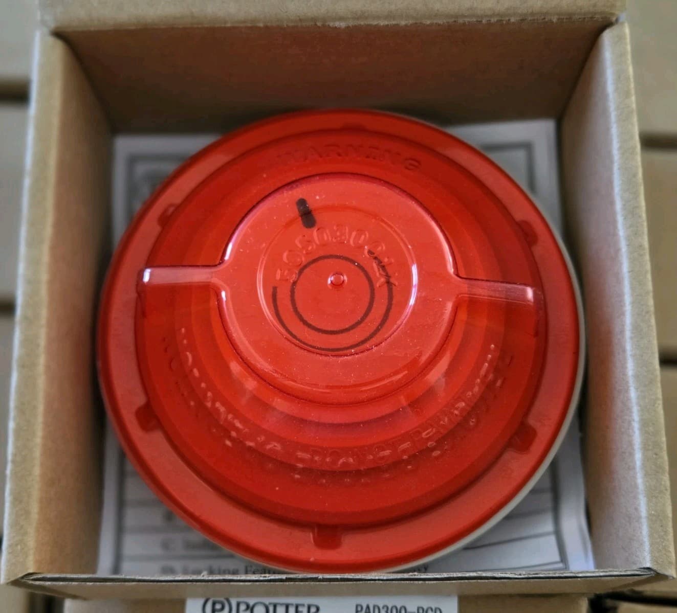 POTTER PAD300-PCD PHOTOELECTRIC SMOKE/CO DETECTOR - BRAND NEW - 290 AVAILABLE  5