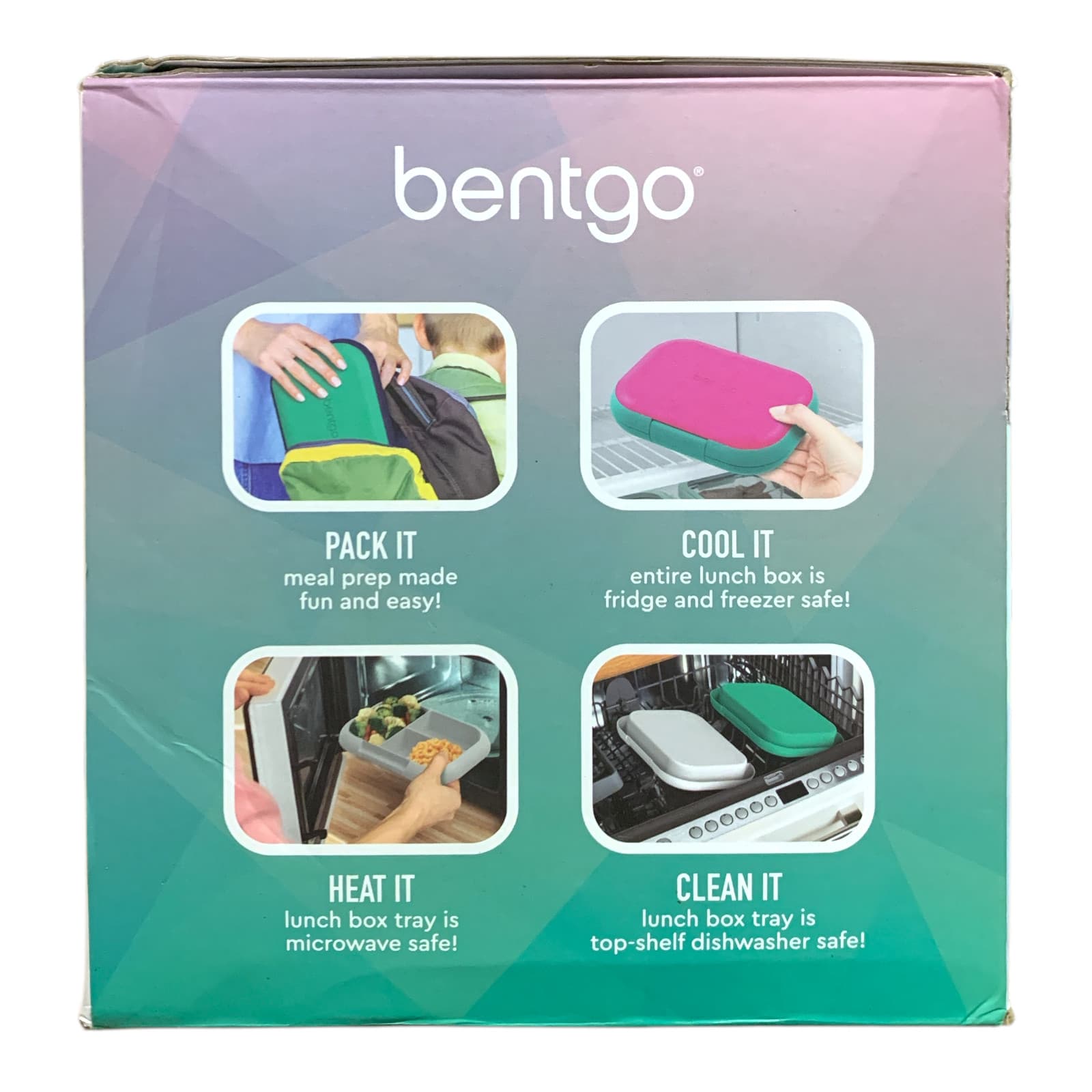 Bentgo Kids Chill Leak-Proof Kids Lunch Box 3-Pack with Removeable Ice Packs 3