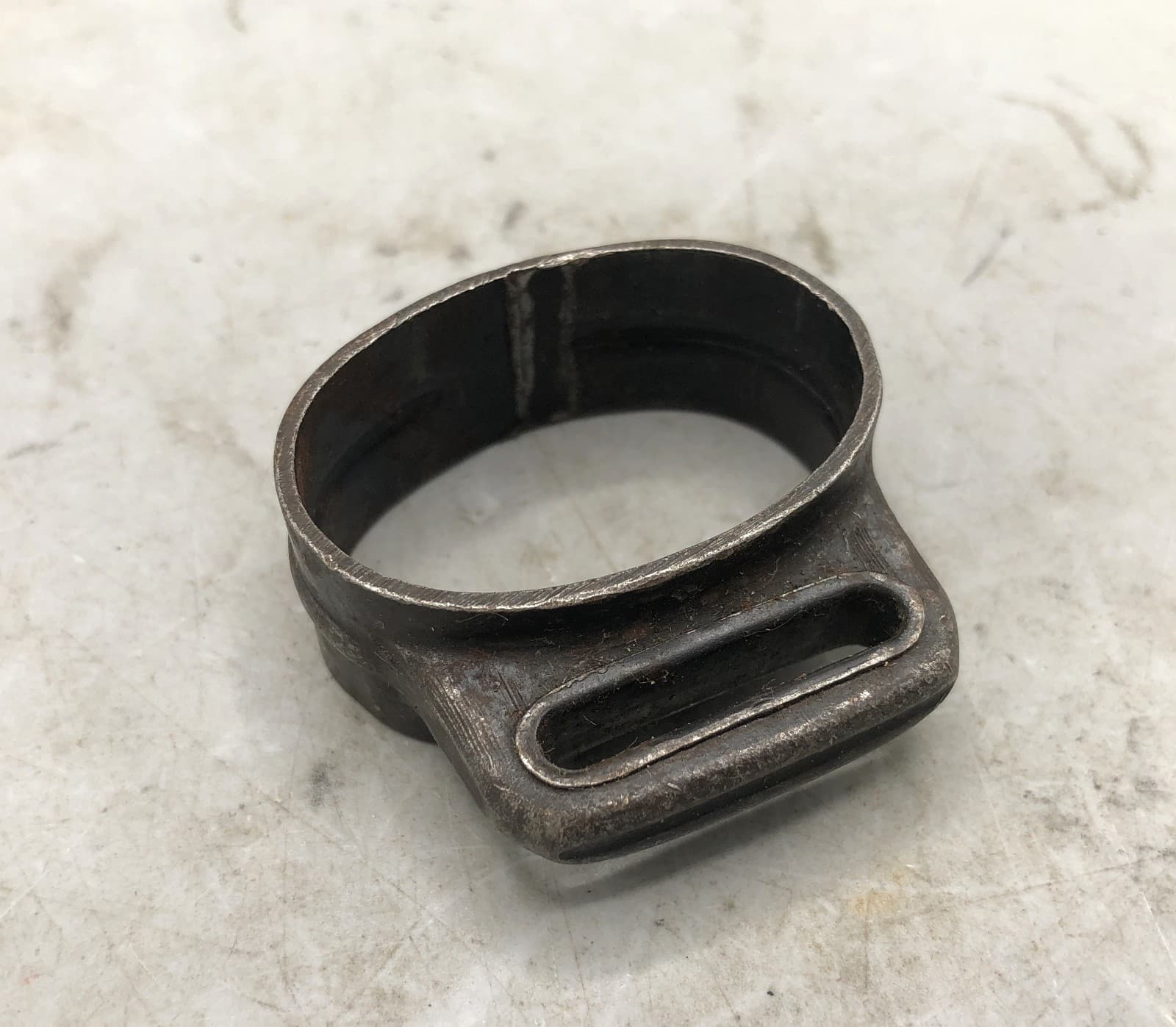 WWII German Mauser K98 Stamped Rear Barrel Band