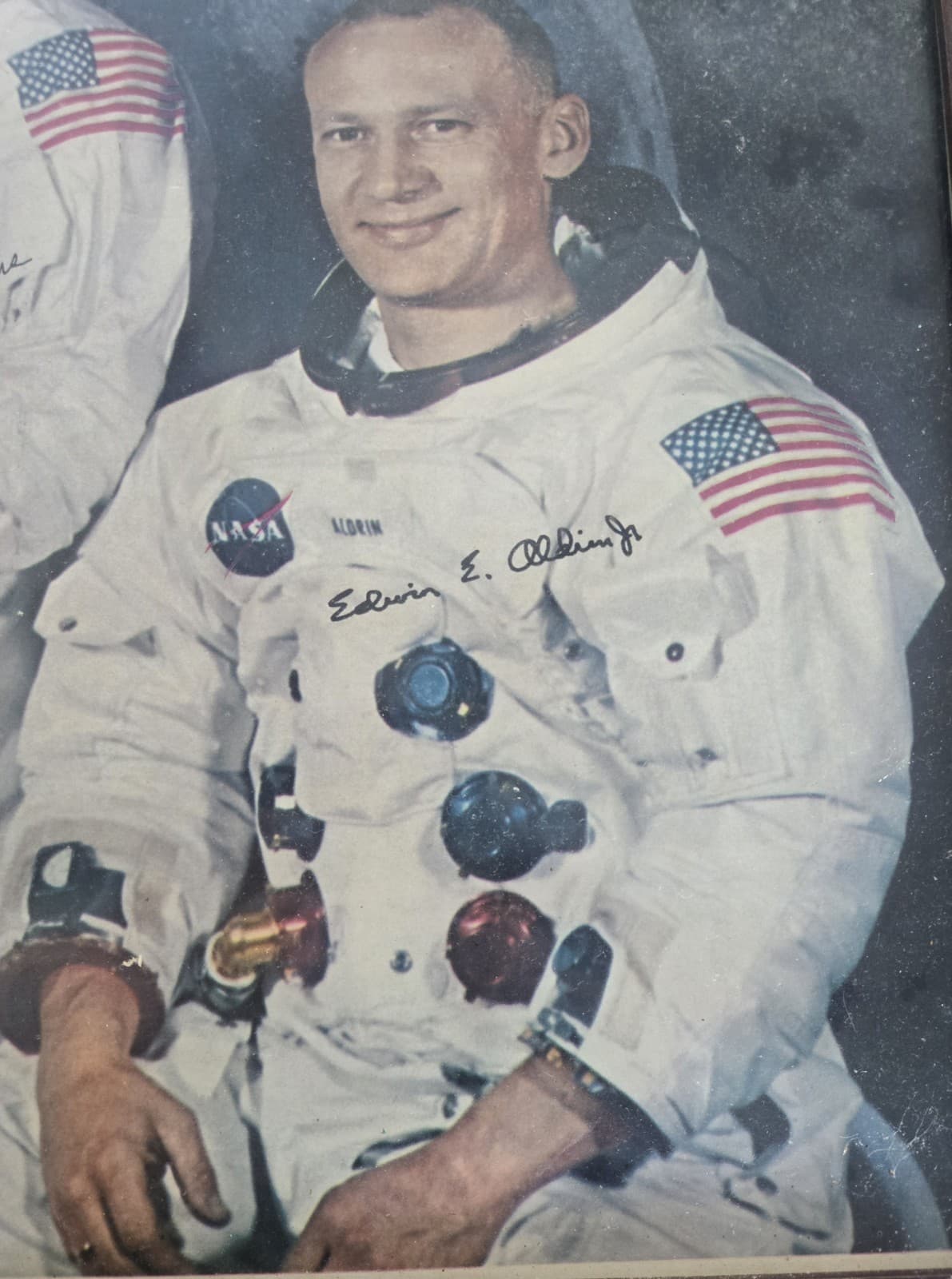 1969 Original Signed Poster  APOLLO 11 NASA Moon, Armstrong, Aldrin Collins 5