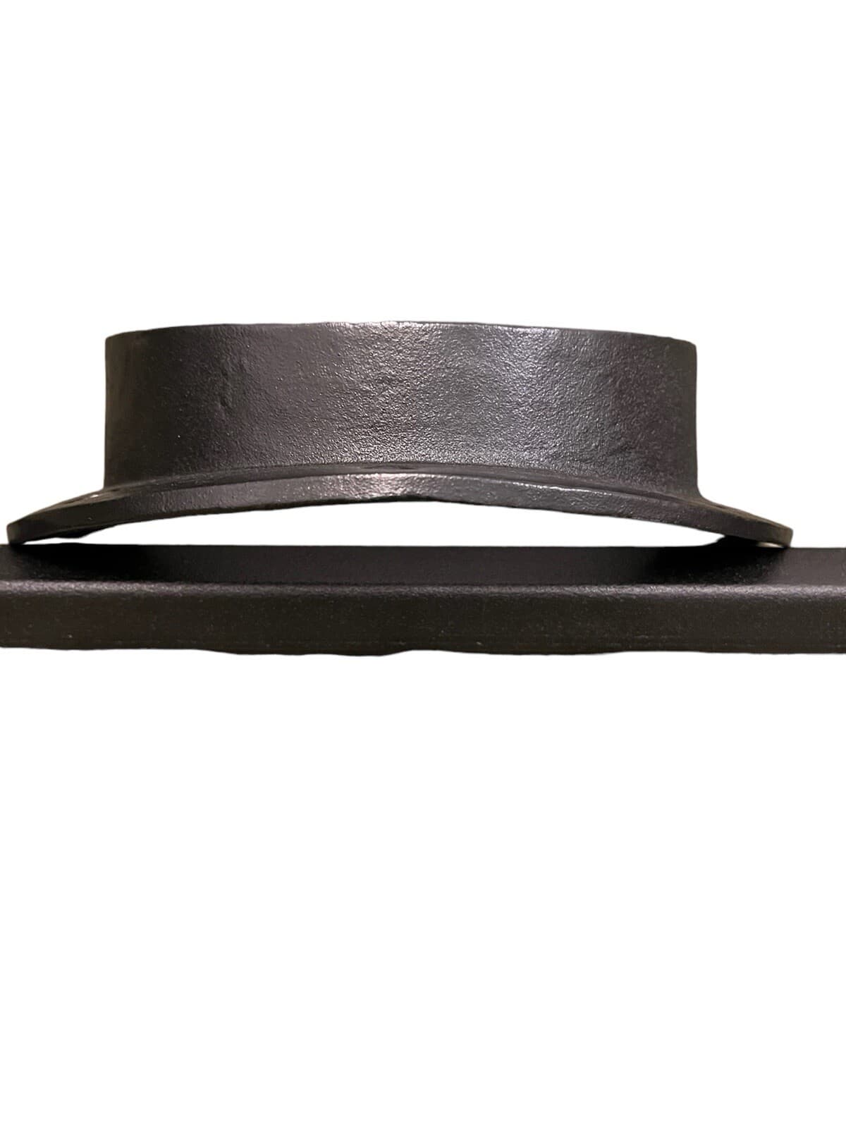 Cast Iron Flue 6” For 6” Stove Pipe Curved For Metal Barrel, Replacement Part 3