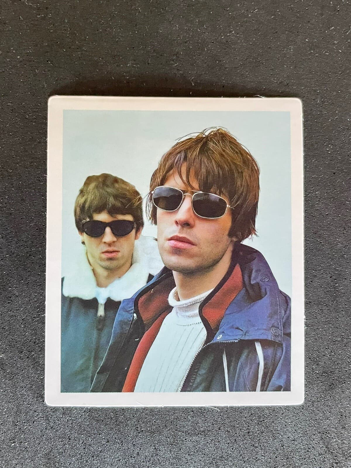Oasis Sticker Mini Photo Style 90s Britpop Icon Music Band UK for Laptop etc New