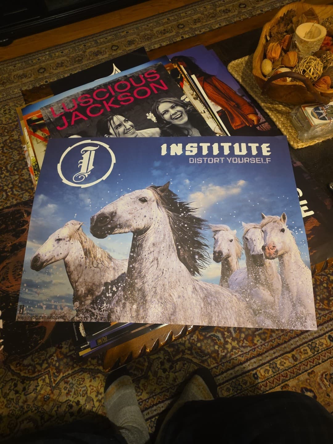 Institute Distort Yourself 2005 Interscope  CD/Album Release Promo Poster 24x18