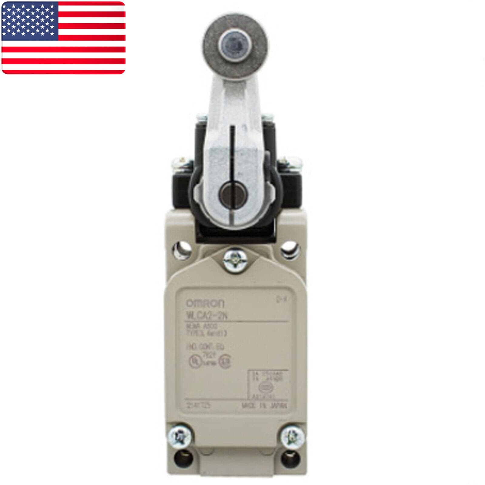 New & Genuine OMRON WLCA2-2-N Genereal-Purpose Two-Circuit Limit Switch-US Stock
