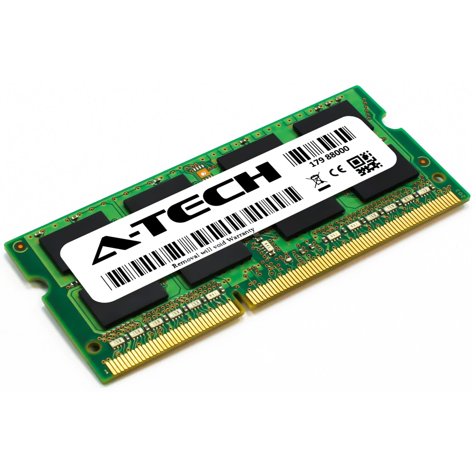 A-Tech 8GB DDR3 1600 PC3-12800 Laptop SODIMM 204-Pin Memory RAM PC3L DDR3L 1x 8G 4