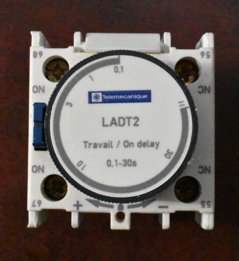 Telemecanique LADT2 Time Delay Block 0.1-30 Sec 2