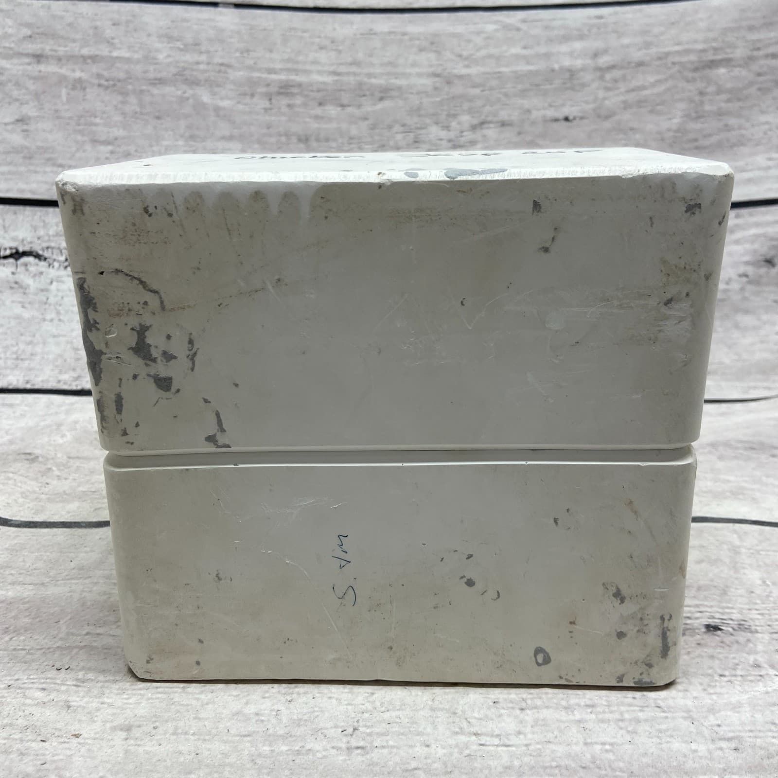 Vintage Unbranded Ceramic Casting Mold Chicken Soup Cup #R778 4