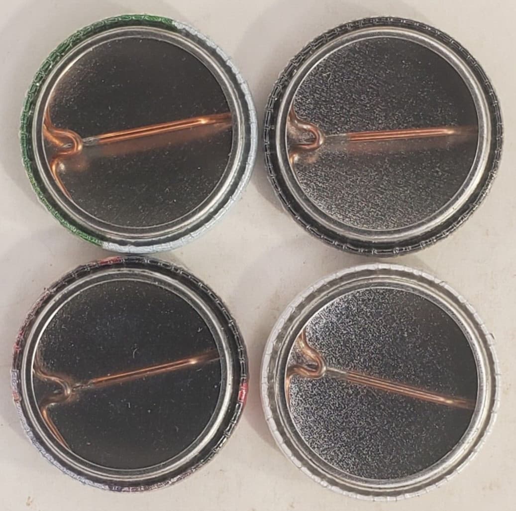 Pink Floyd Lot Of 4 Various One Inch Pinback Buttons 2