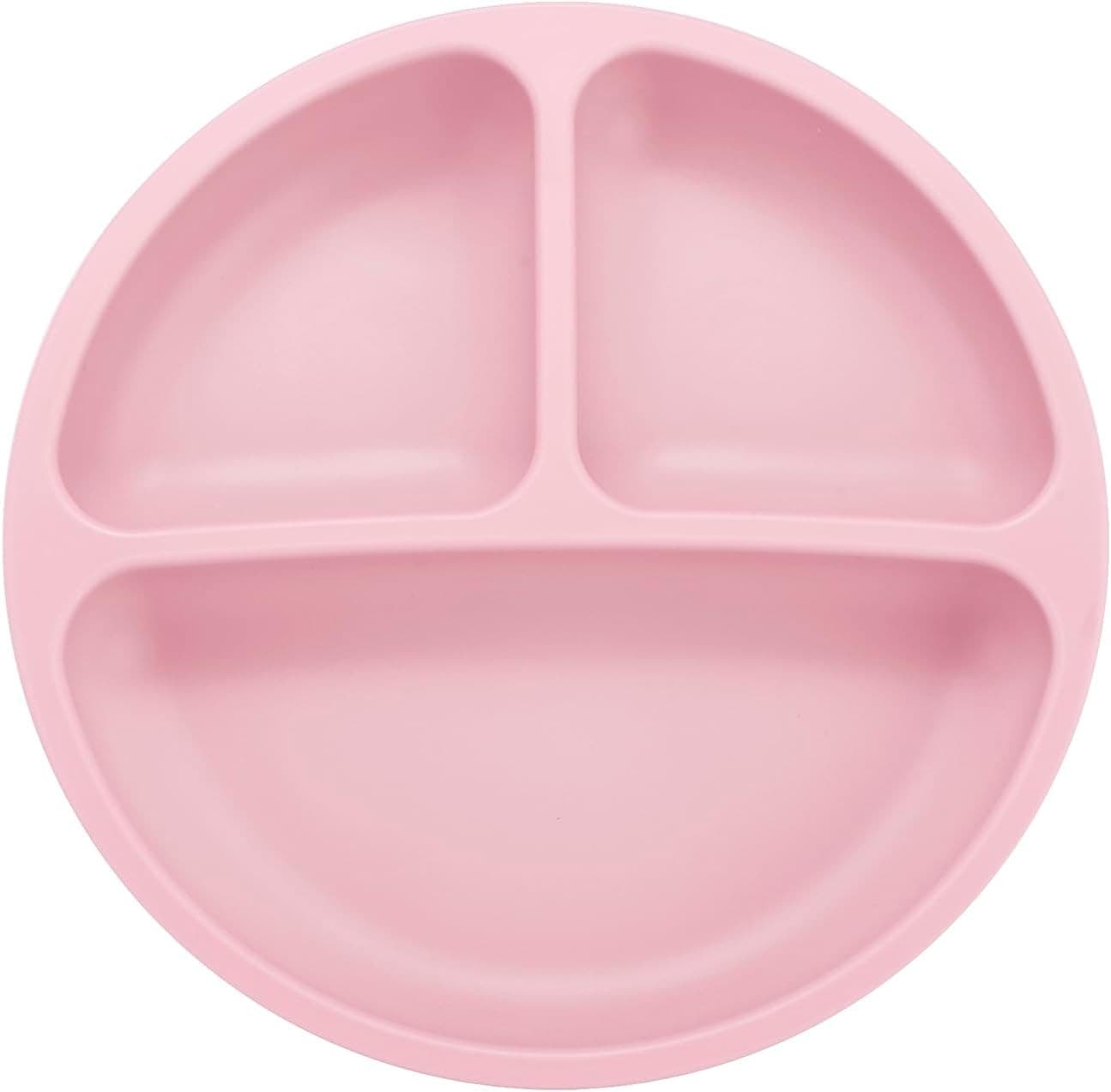 Paquete de 3 Platos para Nino Pequeno Platos Divididos de Silicona con Succion p 2
