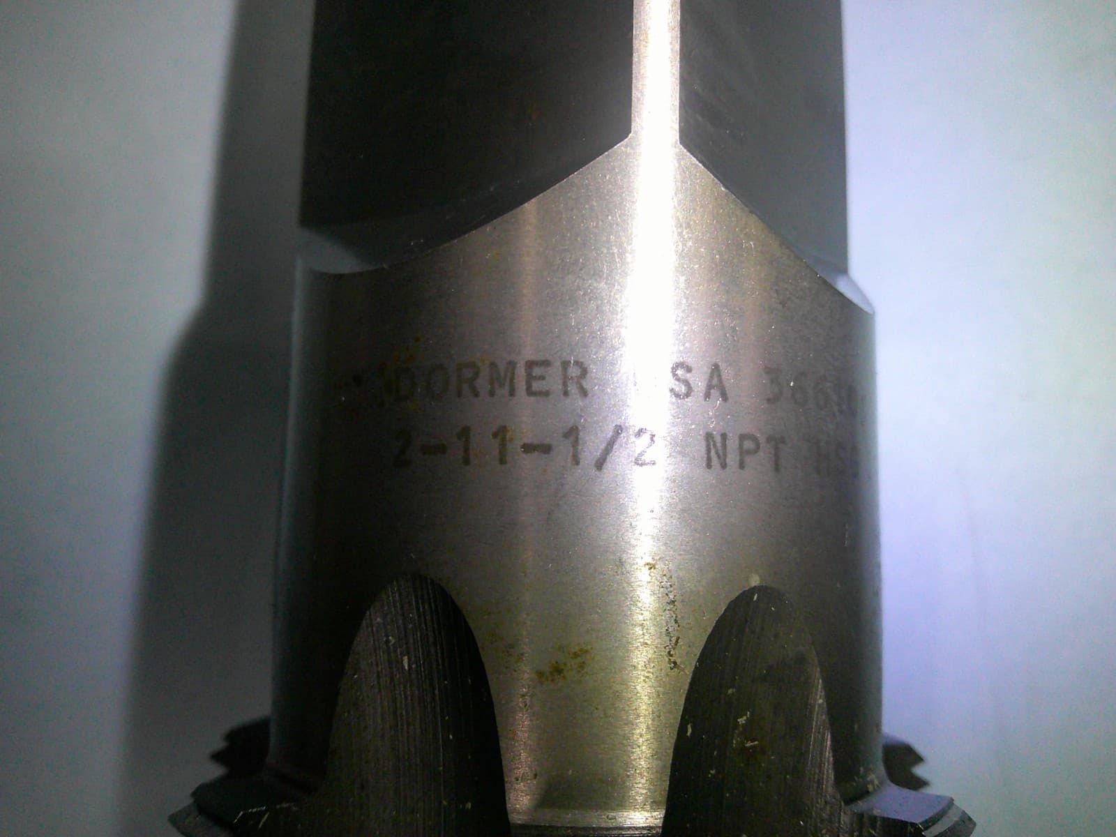 DORMER PIPE TAP 2"   11-1/2TPI   FLUTE