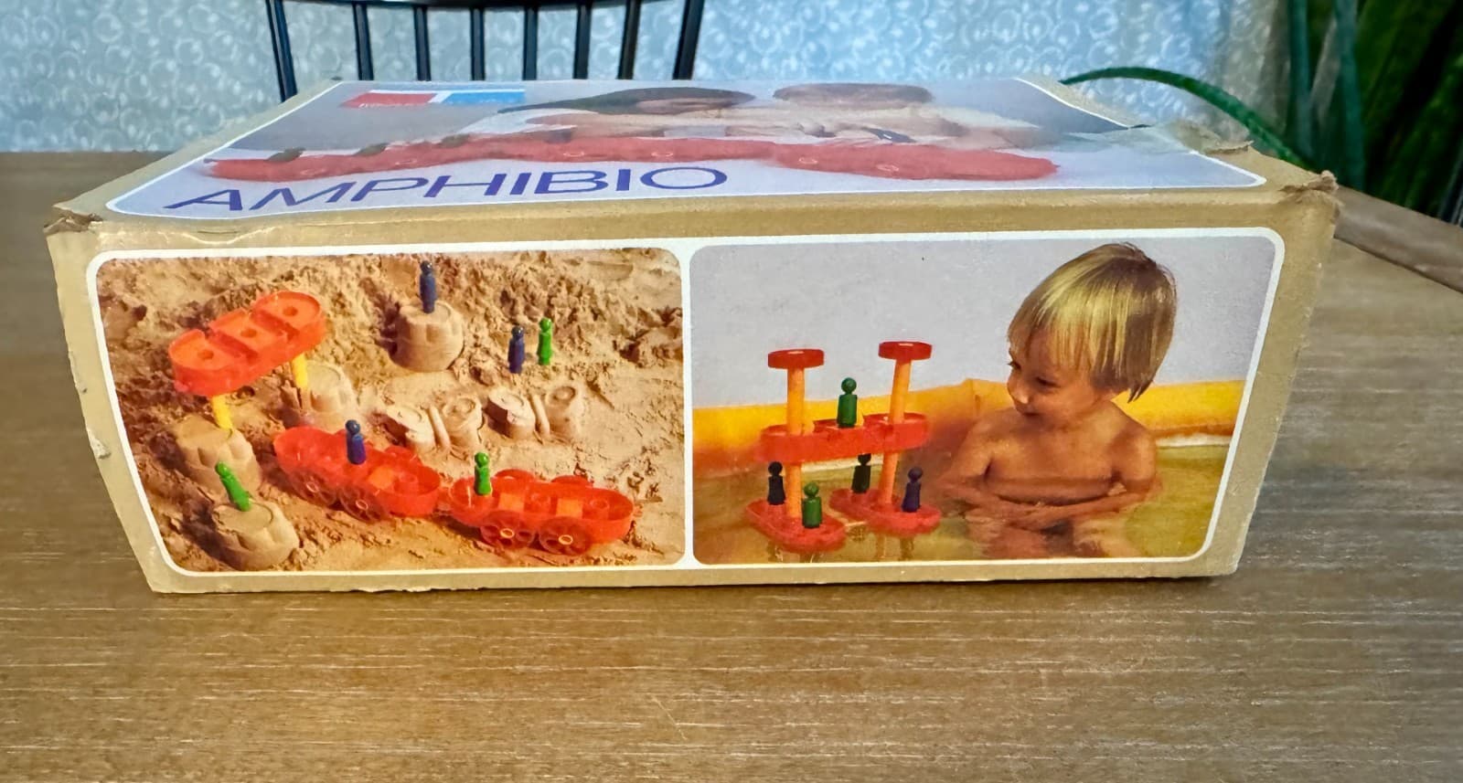 Tupperware Amphibio Play Set With Original Box Vintage Complete New 5