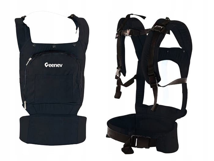 Ergonomic Kangaroo Baby Carrier Backpack with Hip Seat Front and Back Quality 2