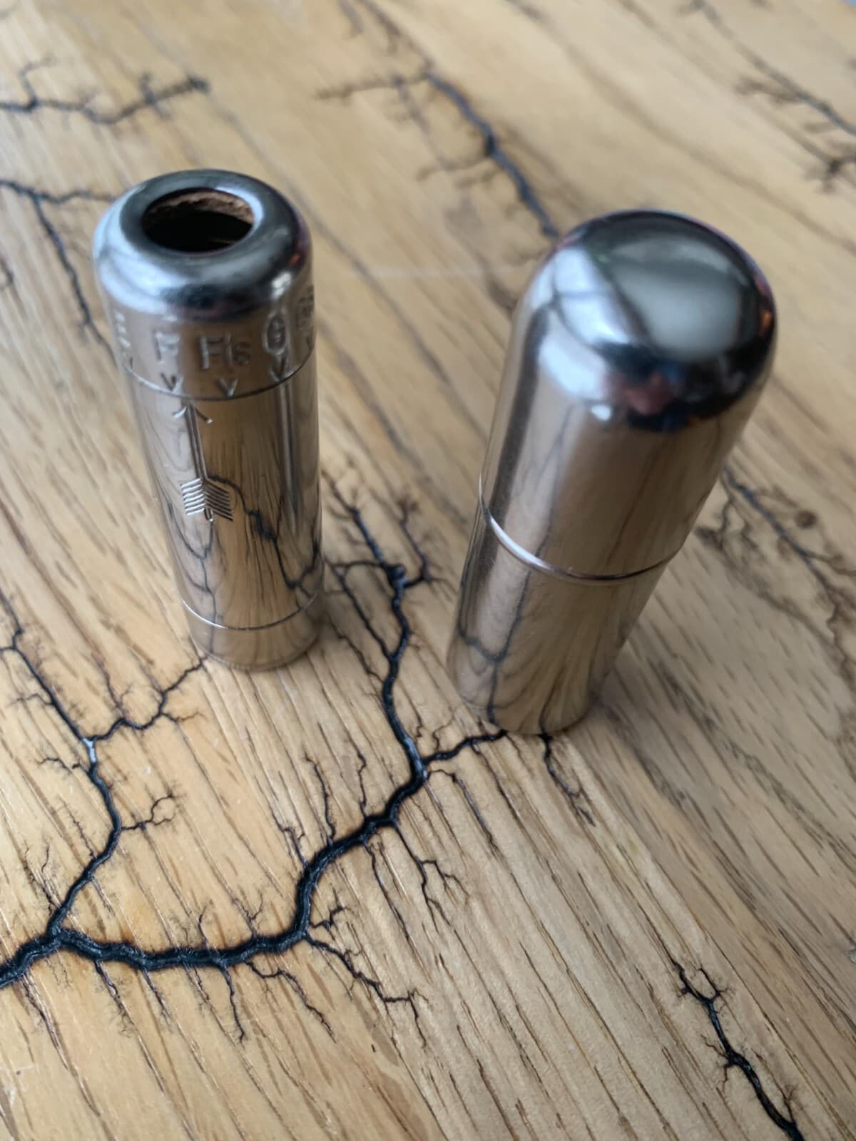 Antique Kamerton Camerton Pitch Pipe Single Tuner Harmonica Chromatic Case Rare 3