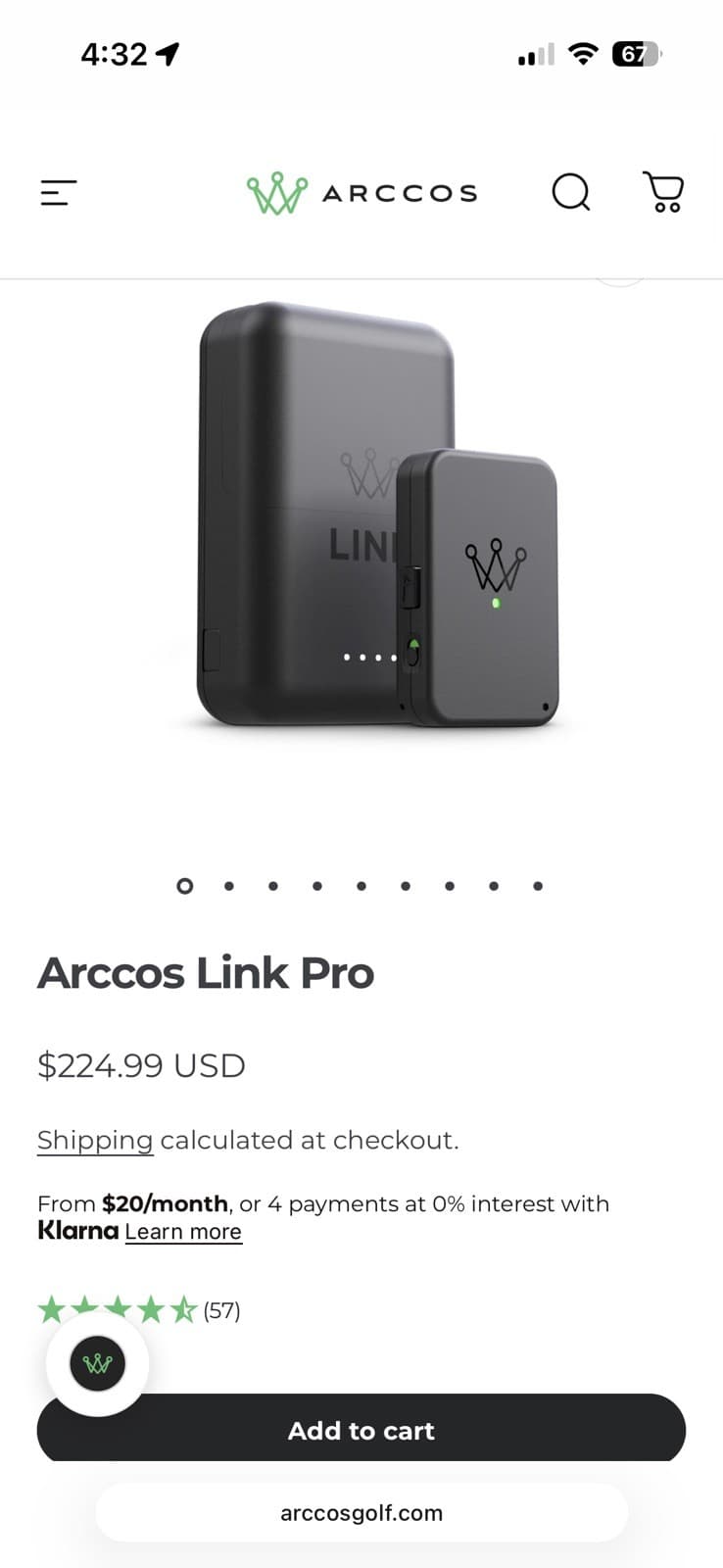 Arccos Link Pro 2