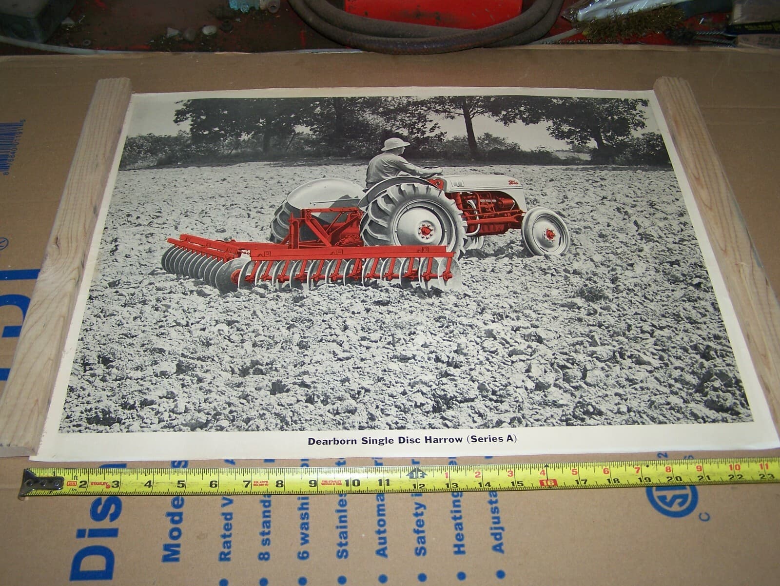 FORD 1950's N-Series Farm Tractor Equipment Dealership Sales Posters 8N Dearborn 2
