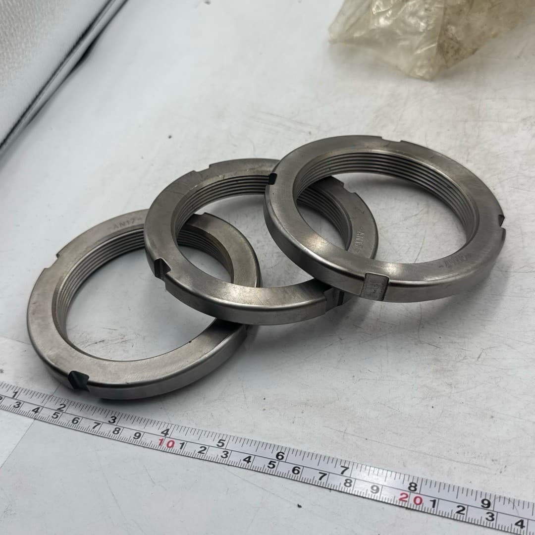 AN17 Bearing Lock Nuts Pack of 3
