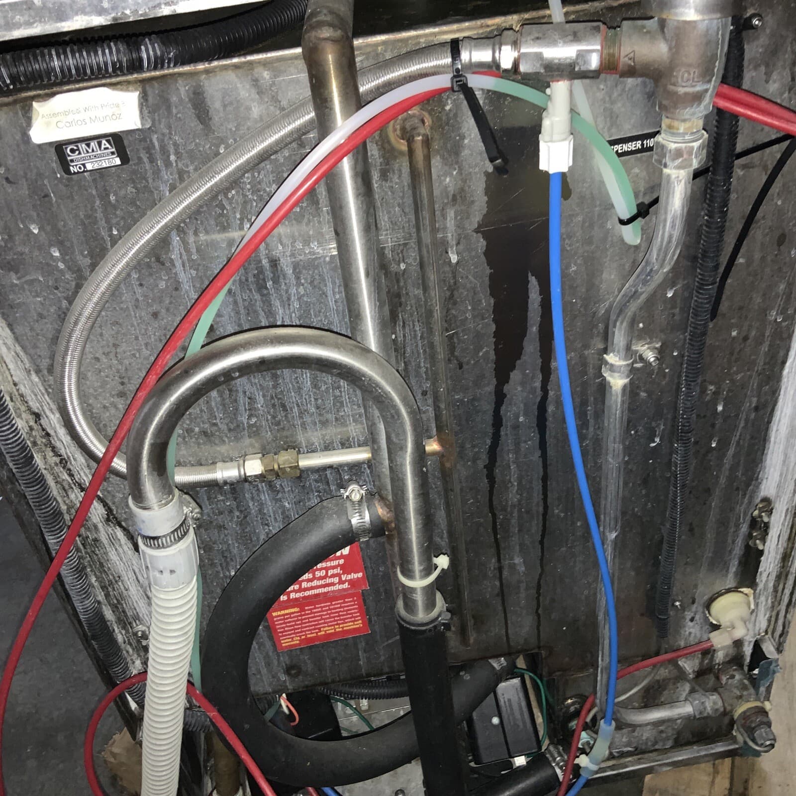 Birite CMA 180 UC HIGH TEMP UNDERCOUNTER COMMERCIAL DISHWASHER- JJ Z 5