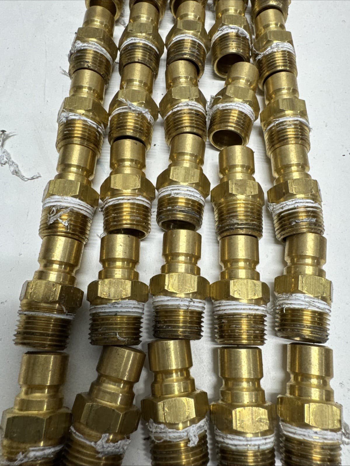 32 Quick Disconnect Mold Coolant Plug 3/8” Body x 3/8” Male NPT Brass 4