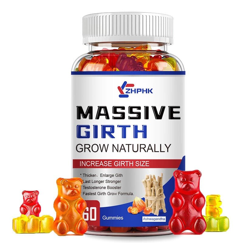 Male Enhancement Gummies Booster & Thicker Last Longer Stronger Bigger 60 Gummy 4