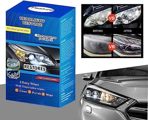 Headlight Restoration Kit Easy to Restore Dull Faded and Discoloured PL02 2
