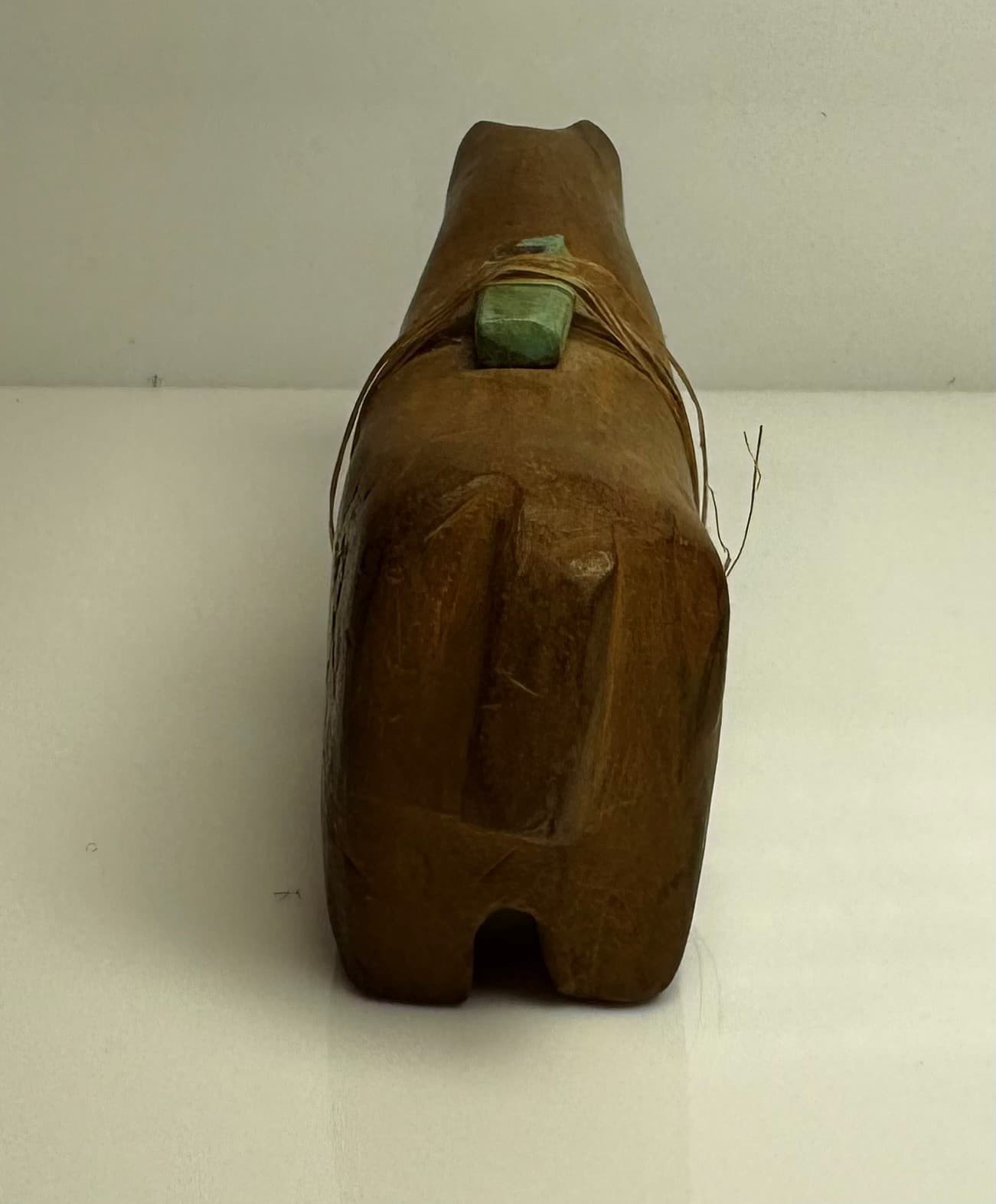 RARE Native Zuni Carved Bear Fetish Attributed to Leo Poblano or Theodore Kucate 4