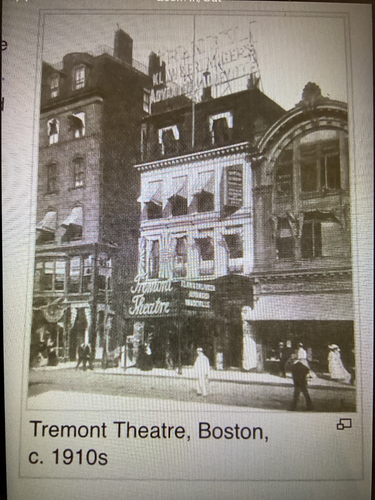 112 YRS OLD AUNTHENTIC STAGE PLAY PROGRAM TREMONT THEATRE BOSTON MASS 1913 4