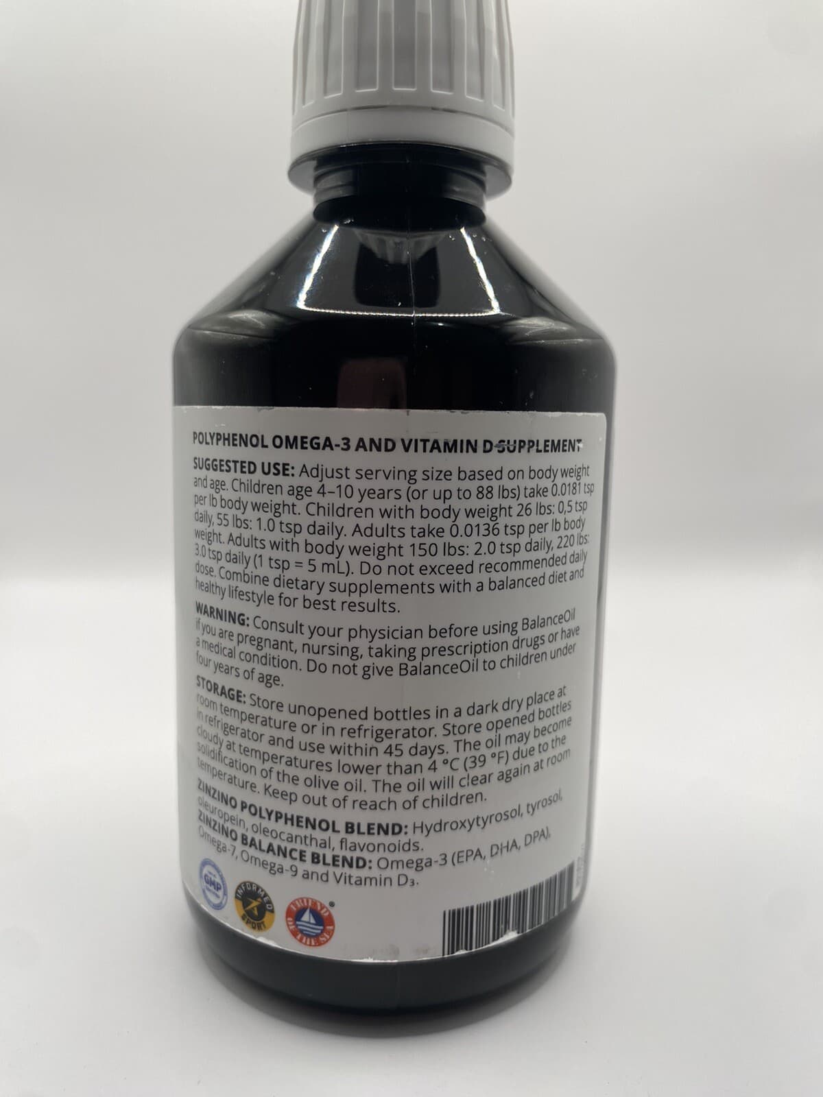 Zinzino - Balance Oil+ Tutti Frutti- 300 ml Exp 2/2027 (Ships from the US!) 2